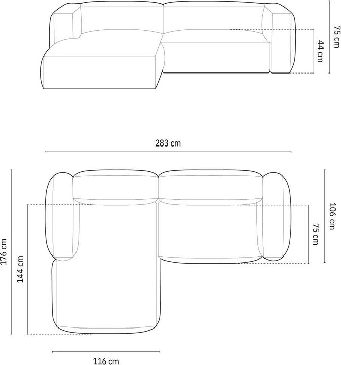 Produktbild Micadoni Martina (Ecksofa)