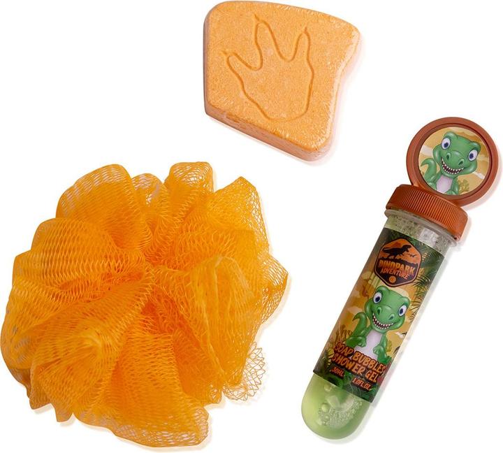Image du produit Accentra Set de bain DINOPARK ADVENTURE en "Rang du parc (Set soin capillaire)