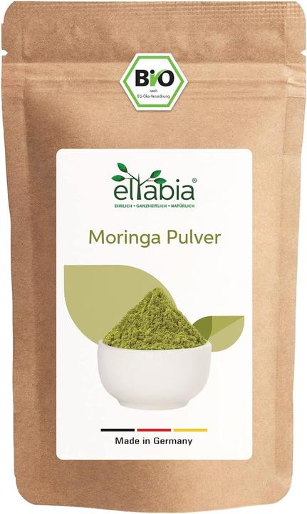 Actual product image Eltabia Organic Moringa powder from India | Moringa Oleifera leaf powder in premium raw food quality