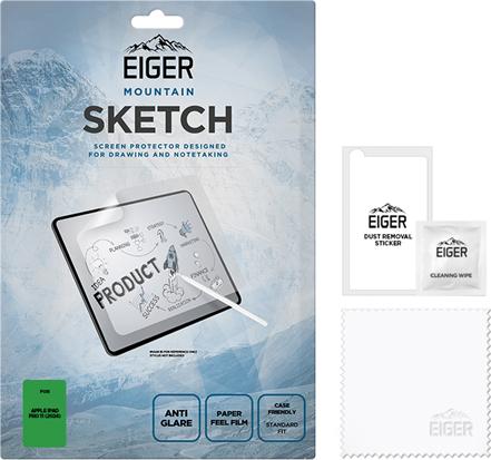 Actual product image Eiger Paper-like display cover Mountain SketchTablet Screen Protector (1 Piece, iPad Pro 11 2024 (M4))