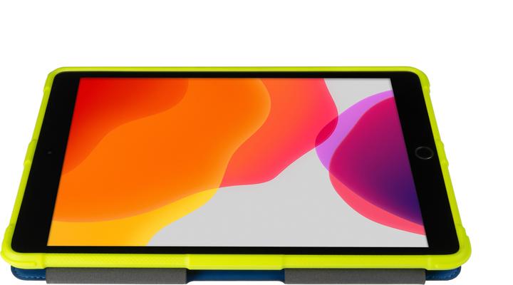 Actual product image Gecko Covers Tablet Case for Apple iPad (2019/2020) Super Hero Tablet Blue Green (IPad 10.2 (2019/2020/2021))