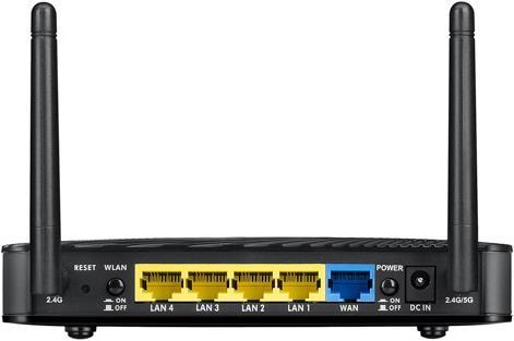 Produktbild Zyxel NBG6503, Dualband WLAN Router, ac433/n300