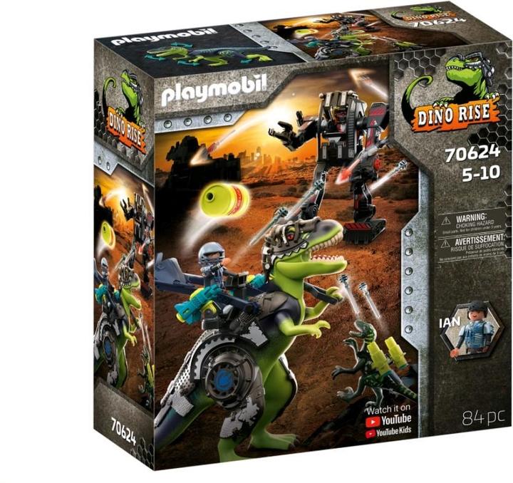 Produktbild Playmobil T-Rex: Gefecht der Giganten (70624, Playmobil Dinos)
