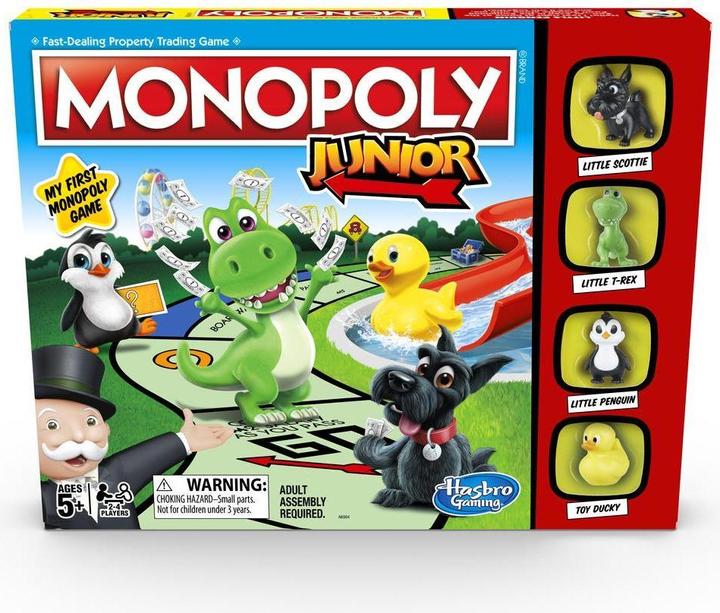 Immagine prodotto Hasbro Monopoly Junior Board Game Simulazione economica (Danese, Norvegese)