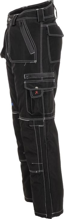 Actual product image Planam unisex work trousers BASALT black size L (L)