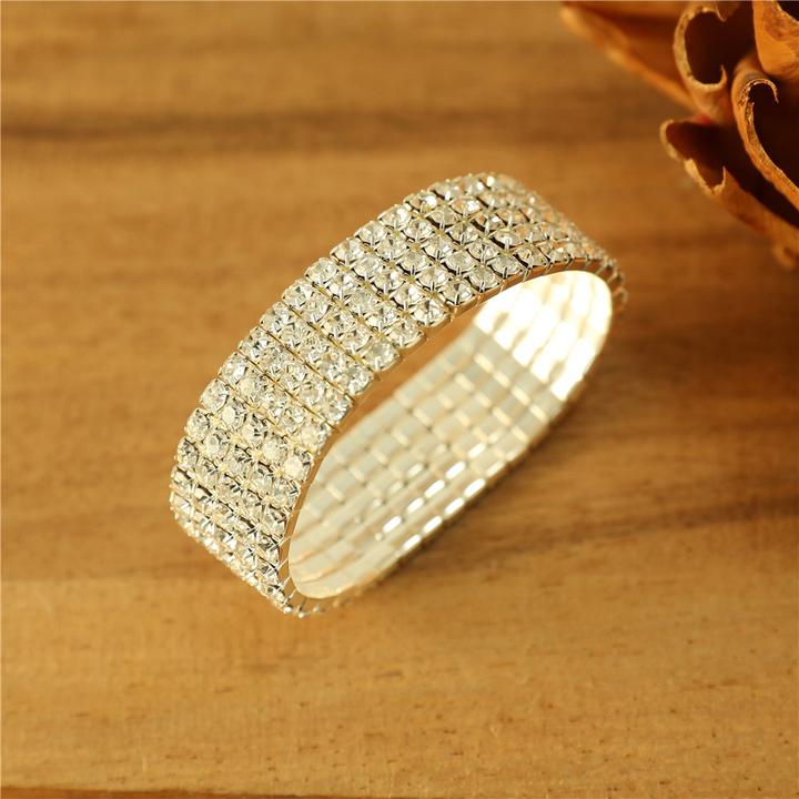 Immagine prodotto Andreani Bracciale con amazzonite autentica (80 cm, Pietre, Nude, Vetro, Marrone, Metallo)
