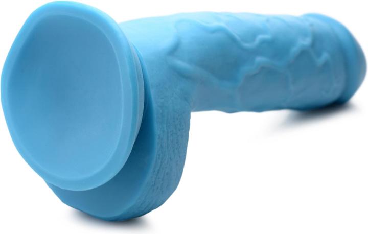 Image du produit Pop Peckers Poppin Dildo 20 cm - Blue