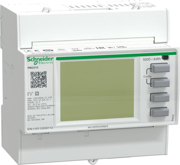 Actual product image Schneider Electric PM3200 Power Meter, Pulse Out