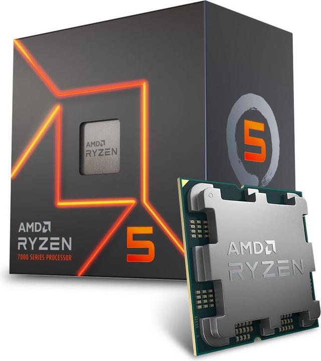 Image du produit AMD Ryzen 5 7600 (AM5, 3.80 GHz, 6 -Core)
