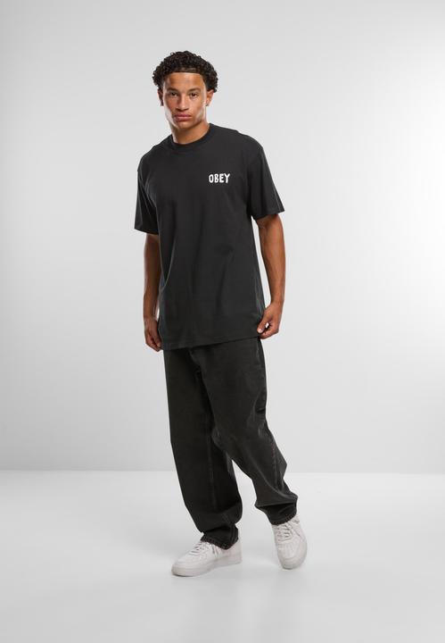 Actual product image Obey Hong Kong Photo T-Shirt - 109837 (S)