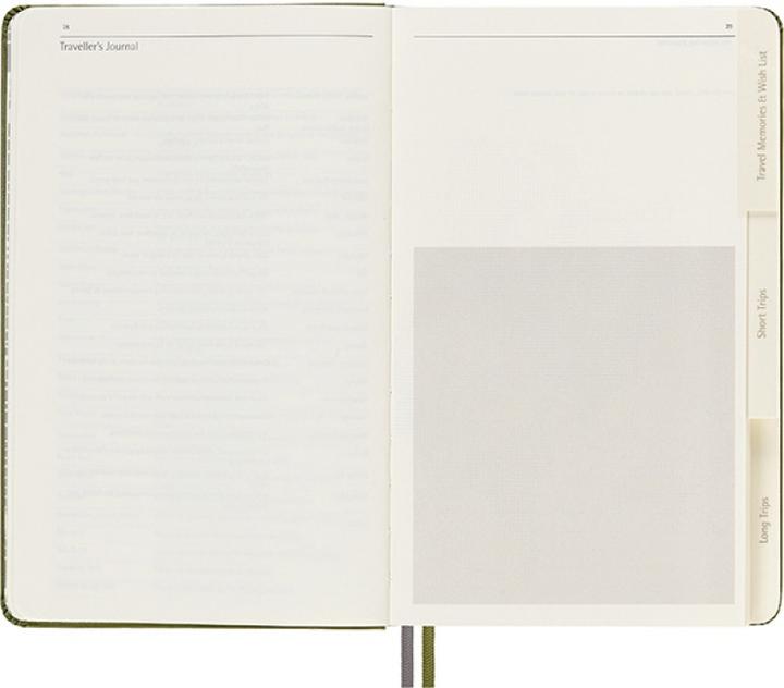 Image du produit Moleskine Traveller's Journal (A5, Règle spéciale, Couverture rigide)
