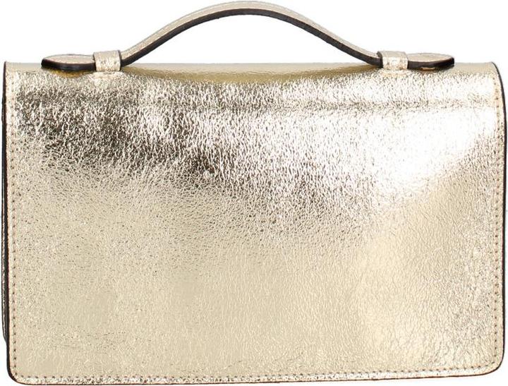 Actual product image Marc Ellis **Damen Schultertasche Made In Italy - Modell Floriana Plus - 100% Leder** - 22.0 X 14.0 X 4.5 Cm