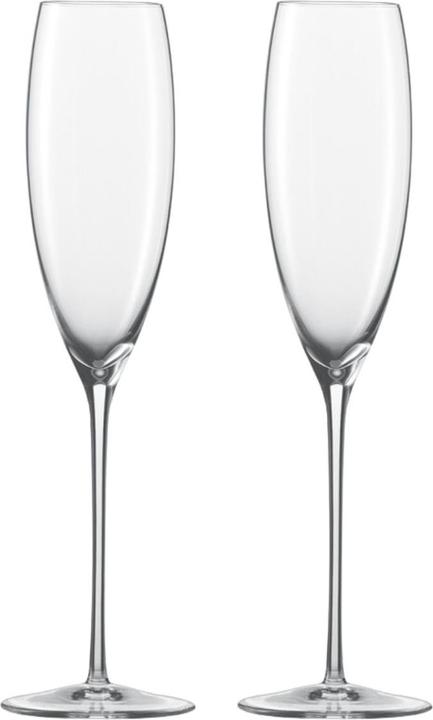 Actual product image Zwiesel GLASS Series ENOTECA Champagne glass 2 pieces Capacity 214 ml Champagne goblet (100 cl, 1 Glasses, Champagne glasses)