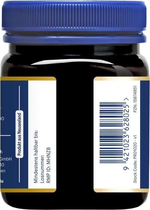 Image du produit Manuka Health MGO 400+ Miel de Manuka 250 g (250 g)