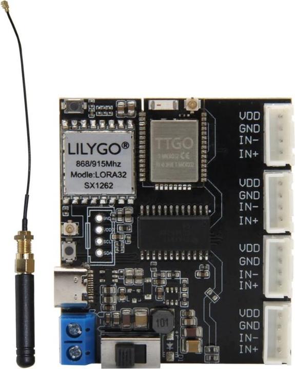 Actual product image Lilygo TTGo T-Weigh ESP32 4x Weight Sensor LoRa Node