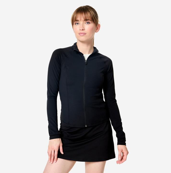 Immagine prodotto Decathlon Trainingsjacke Damen tailliert - schwarz (L)