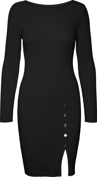 Image du produit Vero Moda VMABA BUTTON LS BOATNECK DRESS GA EXC Robe en maille (XL)