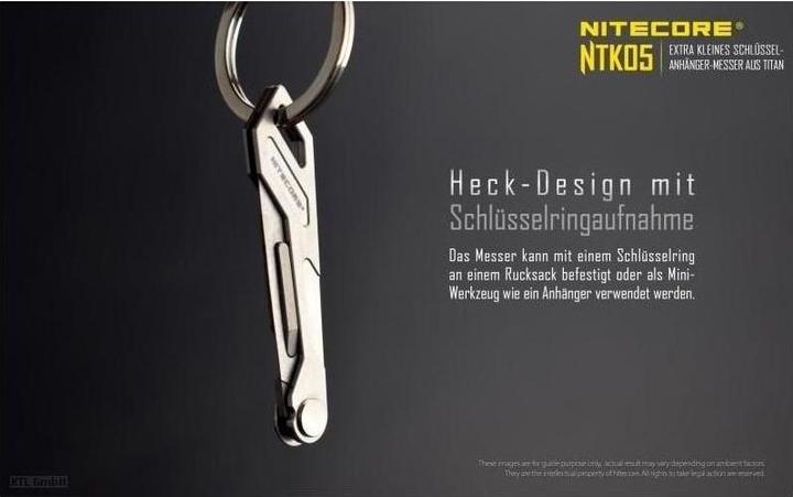 Produktbild Nitecore Titan Knife NTK05 (4.20 cm)