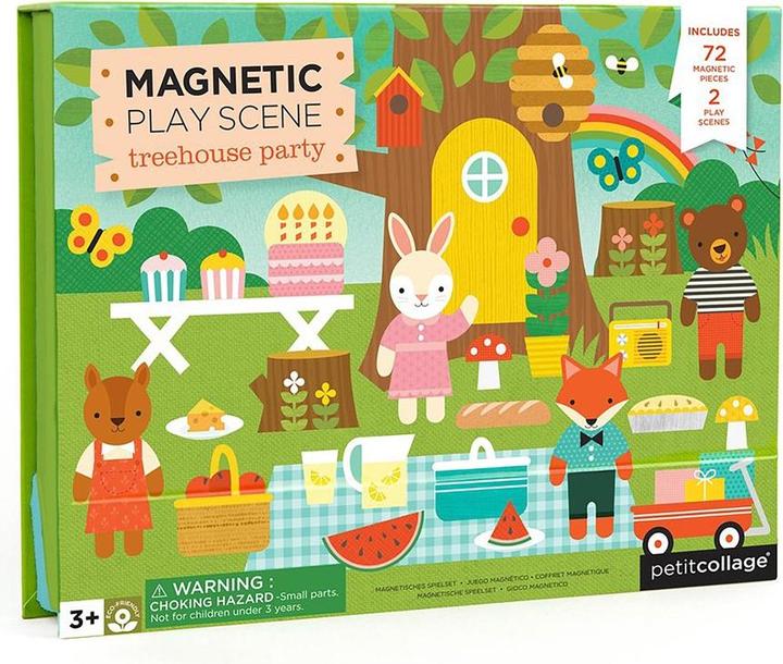 Actual product image Petitcollage Magnet game tree house (German, French, Italian, English)