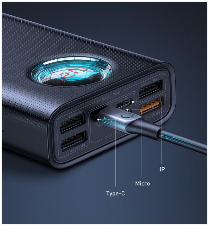 Immagine prodotto Baseus Serie Xiaobai (30000 mAh, 65 W, 111 Wh)