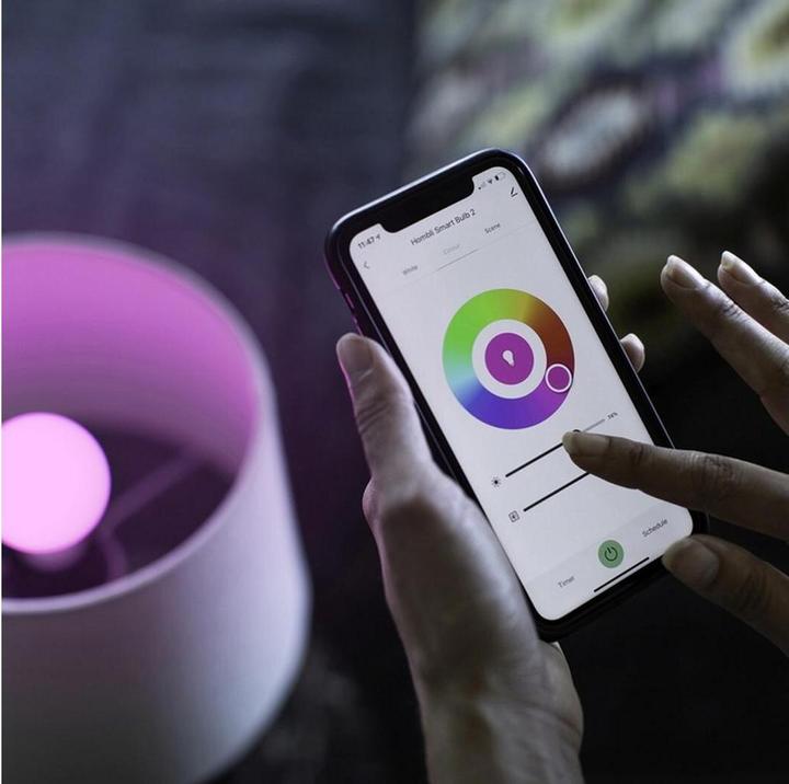Actual product image Hombli Smart Bulb (E14, 4.50 W, 385 lm, 2 x, F)