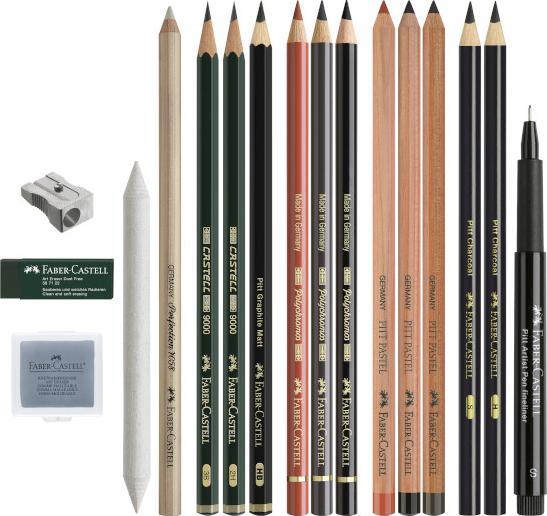 Actual product image Faber-Castell Farbstift Discovery Set (Multicoloured, 17 x)