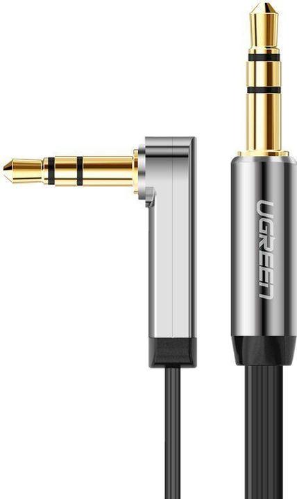 Produktbild Ugreen AUX-Audiokabel 3,5 mm Miniklinke 0,5 m schwarz (AV119 10596) (0.50 m)
