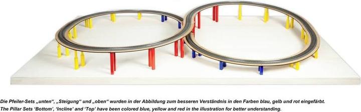 Produktbild Noch 53940 H0, TT, N Easy-Track Pfeiler-Set