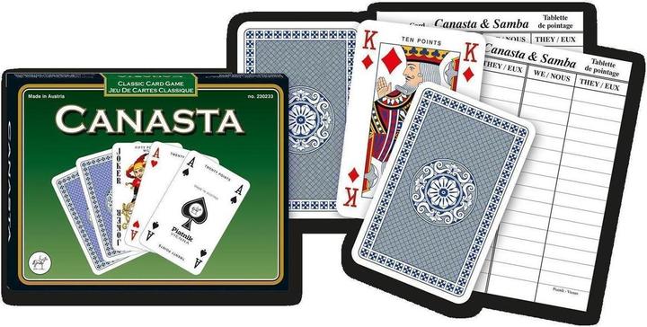 Actual product image Piatnik 2302 - Canasta with scoring pad (French)