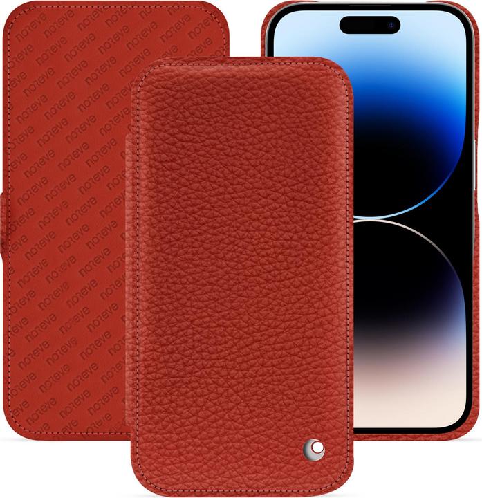 Actual product image Noreve Horizontal leather flap shell (Apple iPhone 15 Pro)