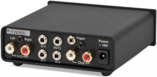 Actual product image Pro-Ject Switch Box S Black (Audio Switch)