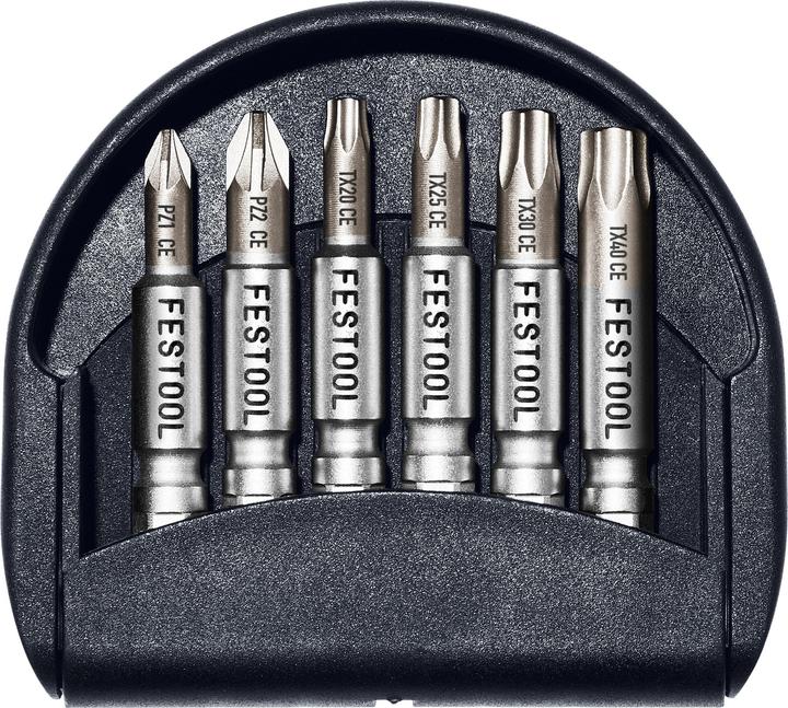 Festool Bit-Sortiment CENTRO Bit-Set 1 (TX 2, TX40, TX20, TX30, TX25, PZD 1)