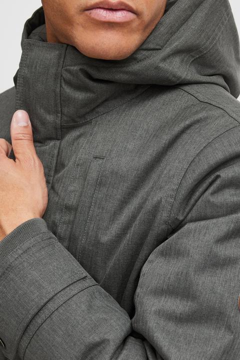 Immagine prodotto Solid Bello Giacca Lunga Invernale Giubbotto Parka All'Esterna Da Uomo Con Cappuccio (M)