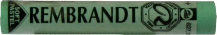 Actual product image Talens Pastel Chalk Rembrandt Vermilion Green Dark 627.10 (Cinnabar Green Deep)