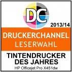 Produktbild HP X451dw OfficeJet Pro (Tintenpatrone, Farbe)
