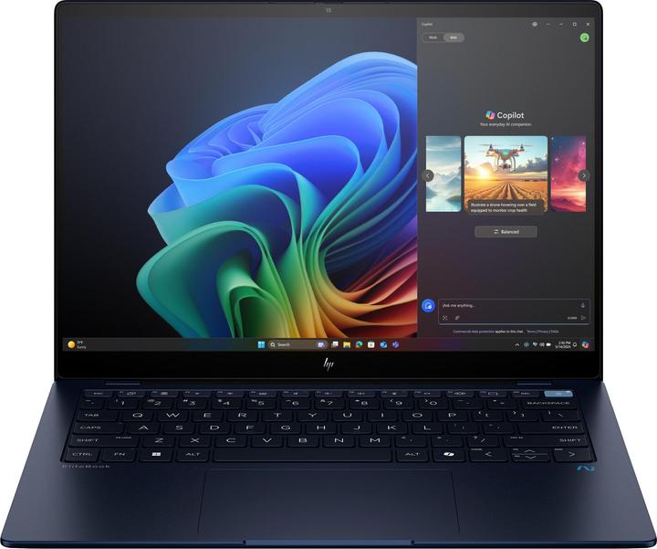 Actual product image HP Elitebook Ultra G1q (14", Snapdragon X Elite X1E-78-100, 16 GB, 512 GB, CH)