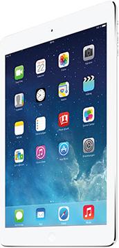 Actual product image Apple iPad Air (4G, 9.70", 16 GB, White, Silver)