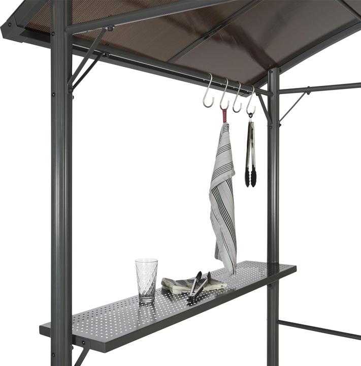 Actual product image Leco Professional barbecue pavilion (245 cm, 150 cm)