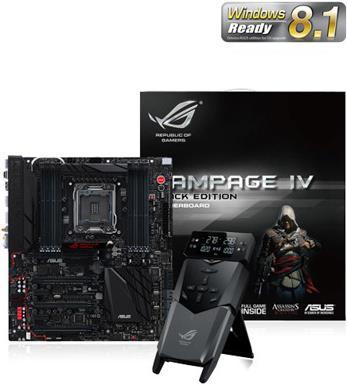 Produktbild ASUS R.O.G. Rampage IV Black Edition, X79, LGA2011, AC4 (LGA 2011, Intel X79, E-ATX)