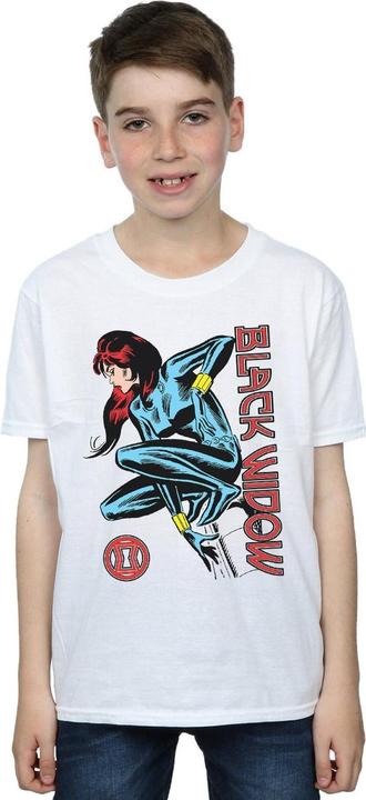 Produktbild Black Widow In Action TShirt Jungen (116)