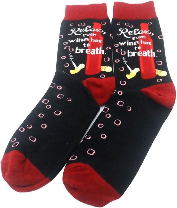 Musthaves Socken Motiv Wein (38 - 45)