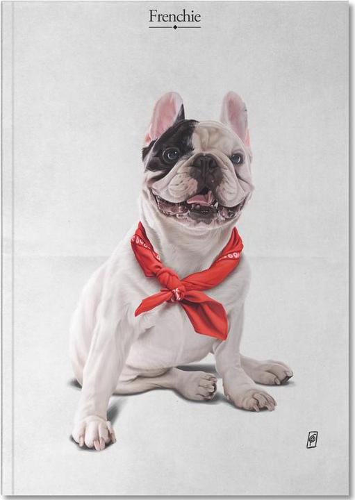 Image du produit Juniqe Frenchie - Chiens (A4, À rayures)