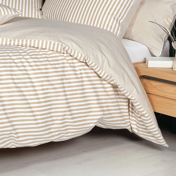 Produktbild Janine Edelflanell Bettwäsche Chinchilla S 78060 (Bettwäsche Set, 160x210 cm + 65x100 cm)