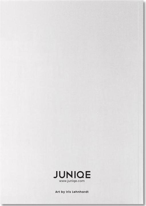 Actual product image Juniqe Abstract Purple (A4, Plain, Hardcover)