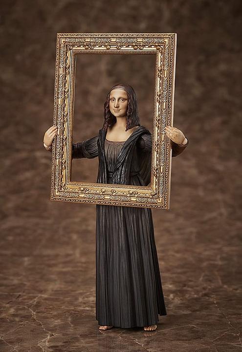 Actual product image FREEing The Table Museum figurine Figma Mona Lisa by Leonardo da Vinci 14 cm