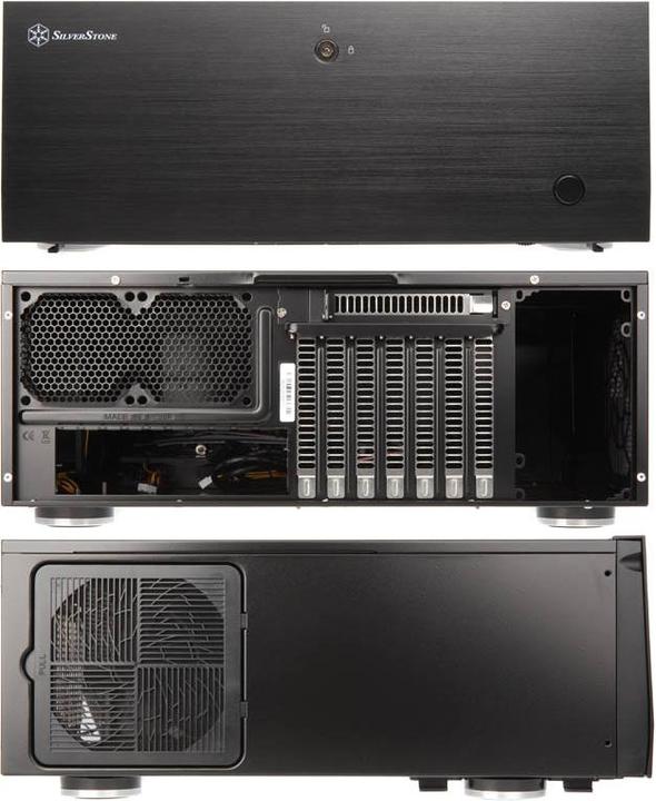 Produktbild Silverstone Sst-Gd07b (ATX, mATX, E-ATX)