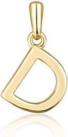 Image du produit JVD Pendentif Minimaliste Lettre "D" plaquée or SVLP0948XH2GO0D