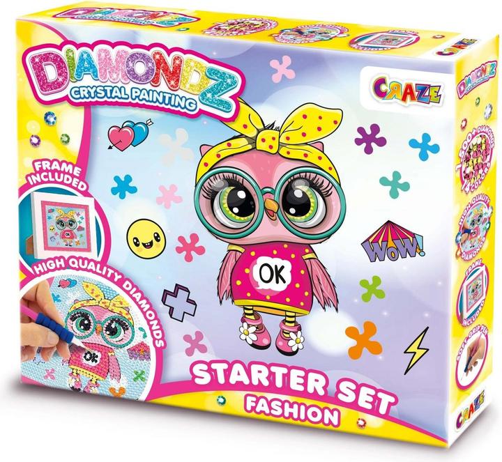 Actual product image Craze Diamondz Painting Starter Set Fashion