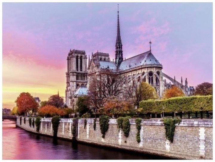 Actual product image Ravensburger Picturesque Notre Dame (1500 pieces)
