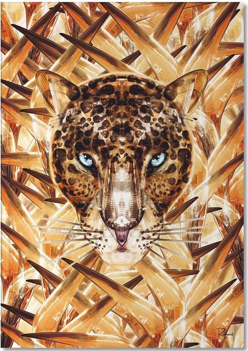 Produktbild Juniqe Savana Racer - Leoparden (A4, Liniert)